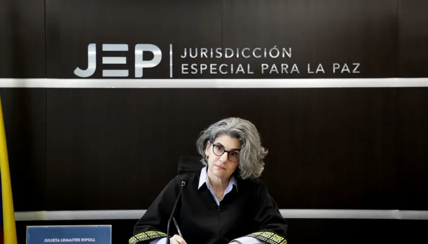 Julieta Lemaitre,  magistrada de la JEP