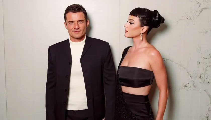 Katy Perry y Orlando Bloom. 