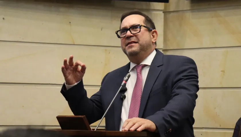 El presidente del Senado, Lidio García.