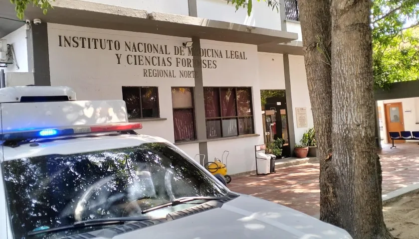 Fachada de Medicina Legal en Barranquilla.