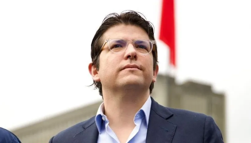 Miguel Uribe, senador de la República. 