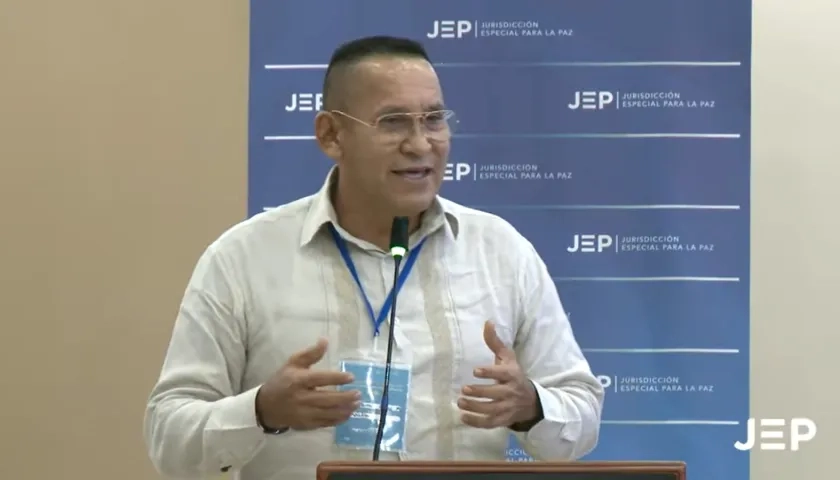 Oseas Tomás Arias, sargento retirado del Ejército