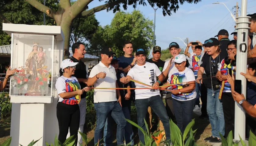 Entrega formal del parque La Virgencita. 