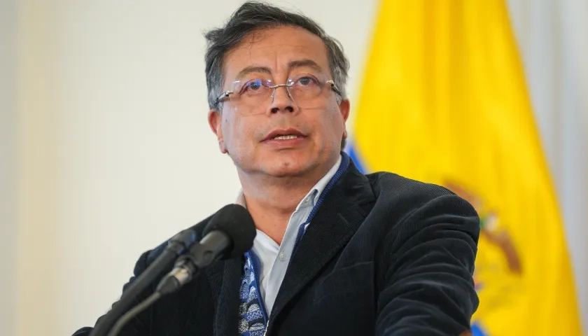 El Presidente de la República, Gustavo Petro.