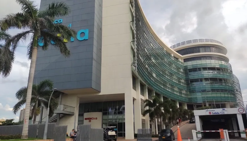 Efraín Morales Orellano tuvo que ser trasladado a Clínica Portoazul.