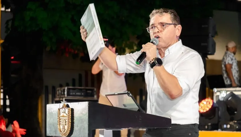 Rafael Martínez ahora exgobernador del Magdalena. 