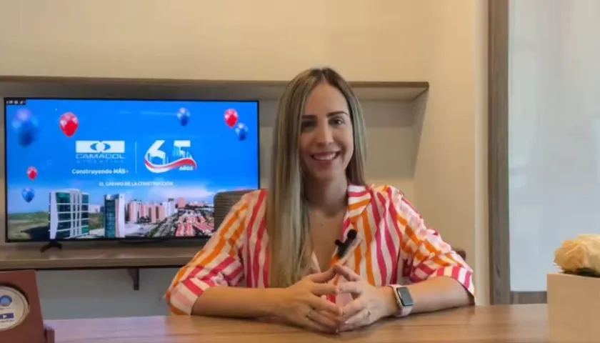 Laura Restrepo, gerente de Camacol Atlántico.