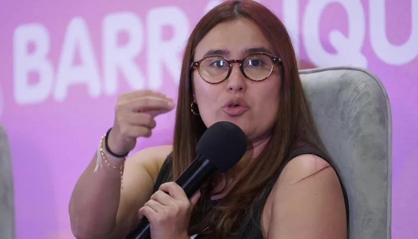 La Superintendente de la Economía Solidaria, María José Navarro.