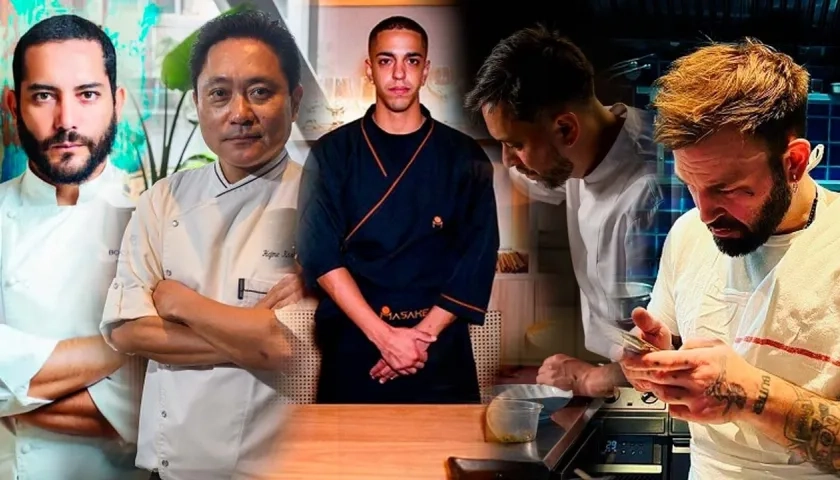 Estos son los chef internacionales que estarán en esta edición. 