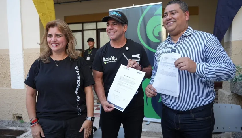 Secretaria de Educación, Alcalde y rector de la IUB