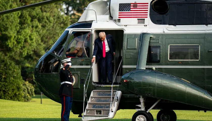 El presidente de Estados Unidos, Donald Trump.