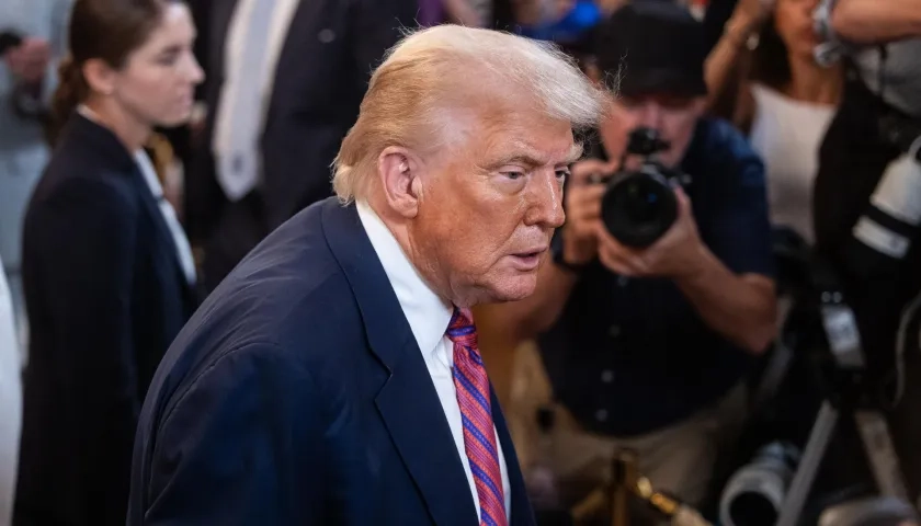 Donald Trump, presidente de Estados Unidos. 