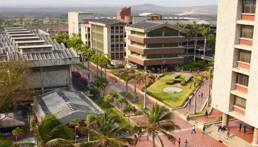 Panorámica de la Universidad del Atlántico. 