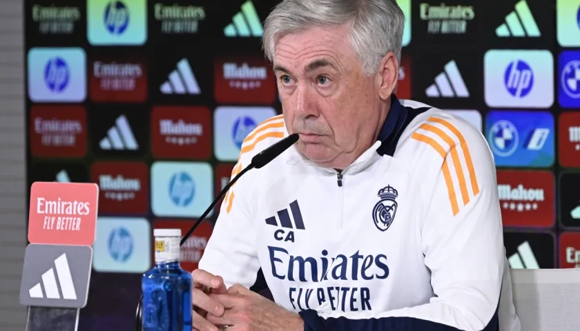 El italiano Carlo Ancelotti, exentrenador del Real Madrid. 