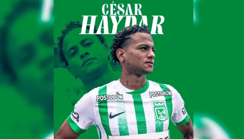 César Haydar llega a Nacional procedente del Kawasaki Frontale de Japón.
