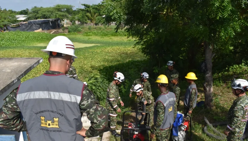 Acciones de mitigación por parte del Ejército Nacional.