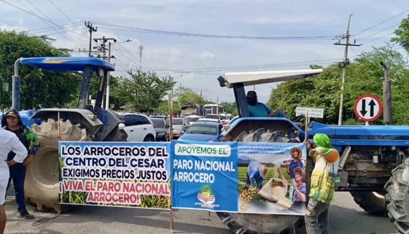 Los arroceros denunciaron que el Gobierno incumplió el acuerdo.