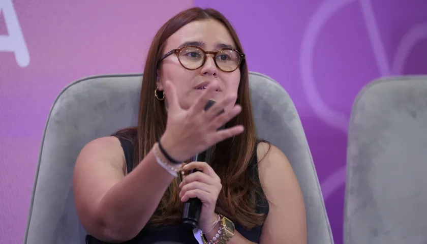 María José Navarro, superintendente de Economía Solidaria. 