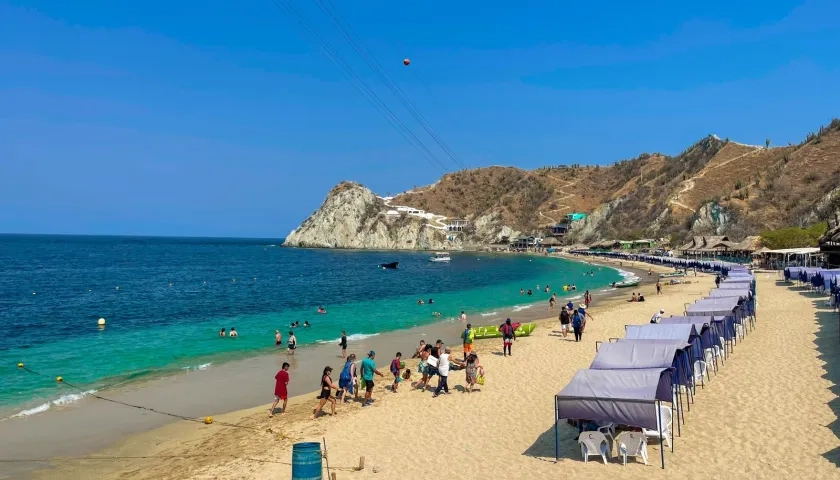 Turistas denunciaron brotes tras disfrutar de playas en Santa Marta.