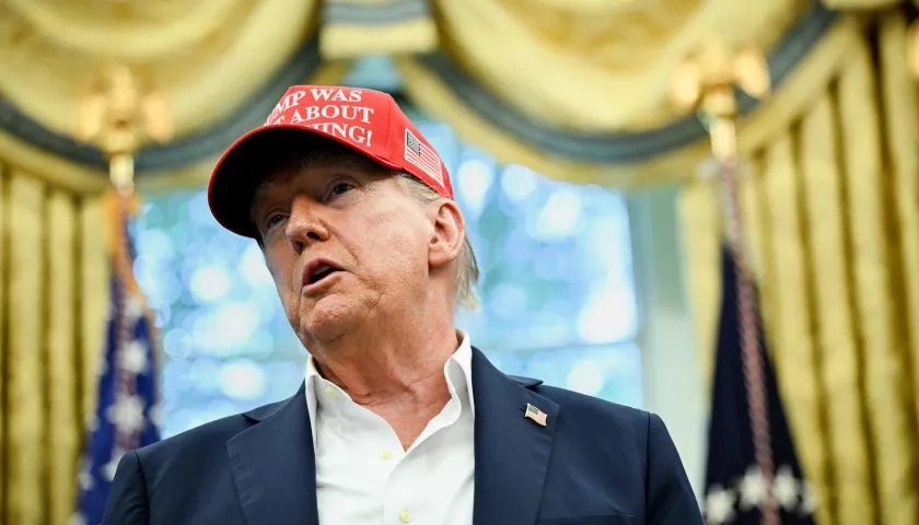 Donald Trump, Presidente de Estados Unidos.