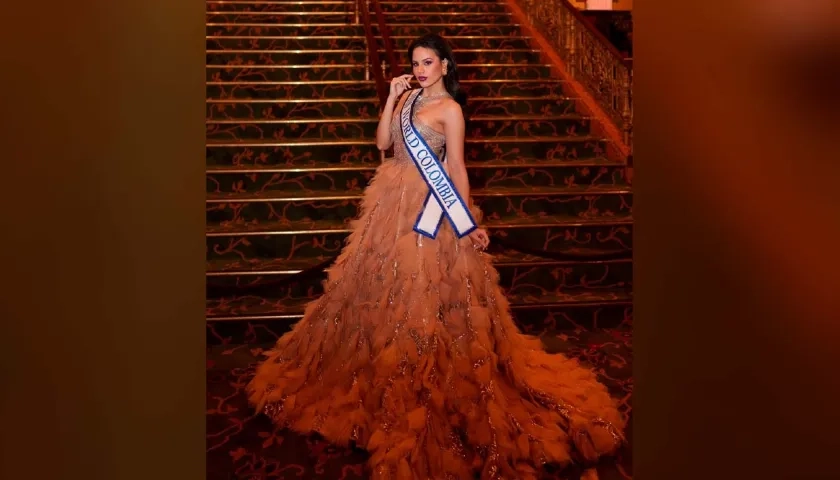 Andrea Romero, Miss Mundo Colombia. 