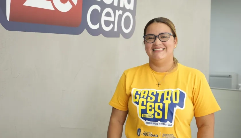 Brency Peña De la Cruz, directora de competitividad de la Alcaldía de Soledad.