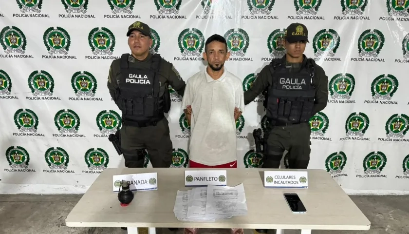 Darwin David García Garban, alias 'Charawy'.