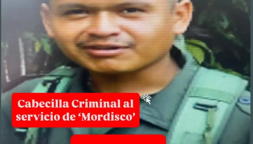 Willinton Vanegas Leyva, alias 'Dumar' o 'Chito'.