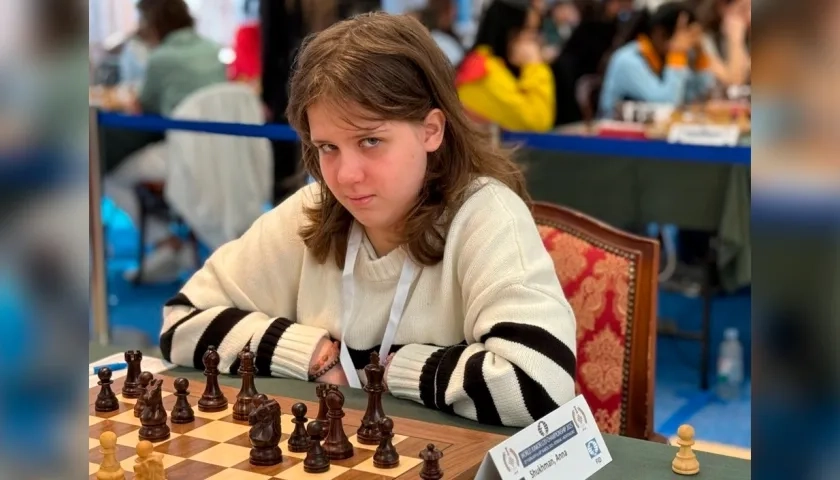 Anna Aleksandrovna Shukhman, ajedrecista rusa. 
