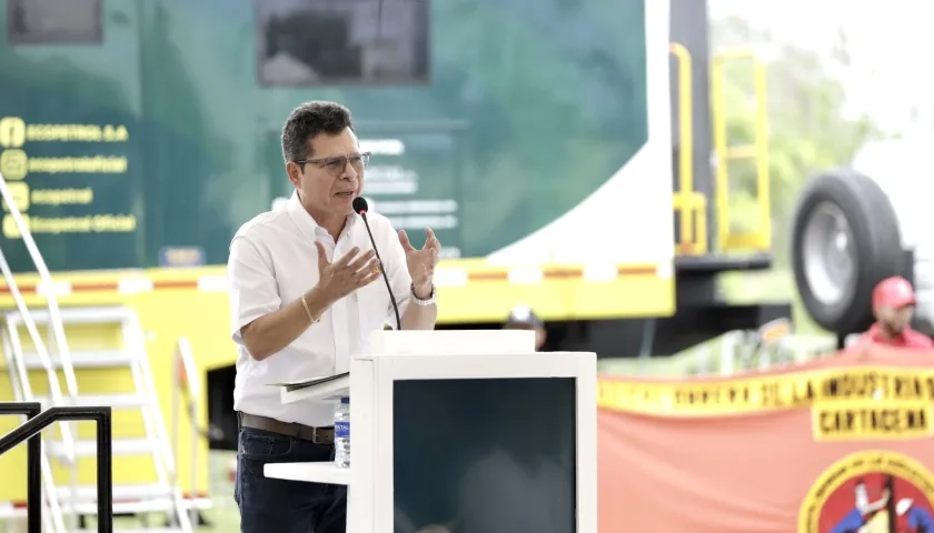 César Loza, presidente de la USO.