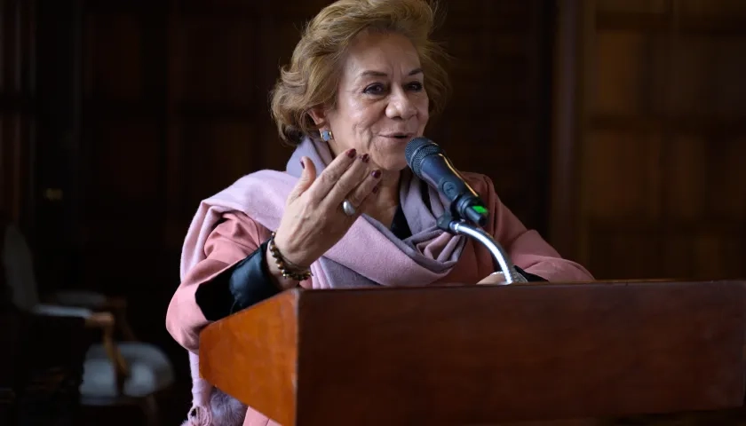 La Canciller Rosa Yolanda Villavicencio Mapy.