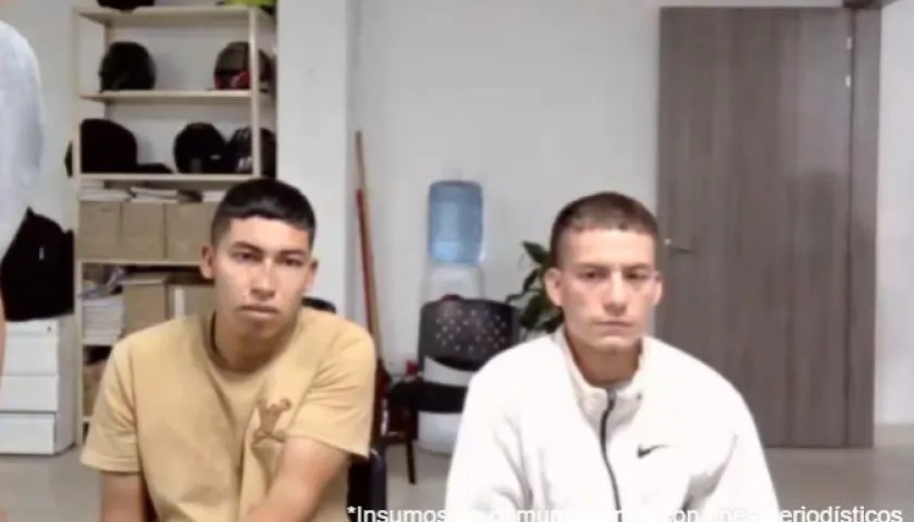 Walter Esteban Yonda Ipía y Carlos Steven Obando.