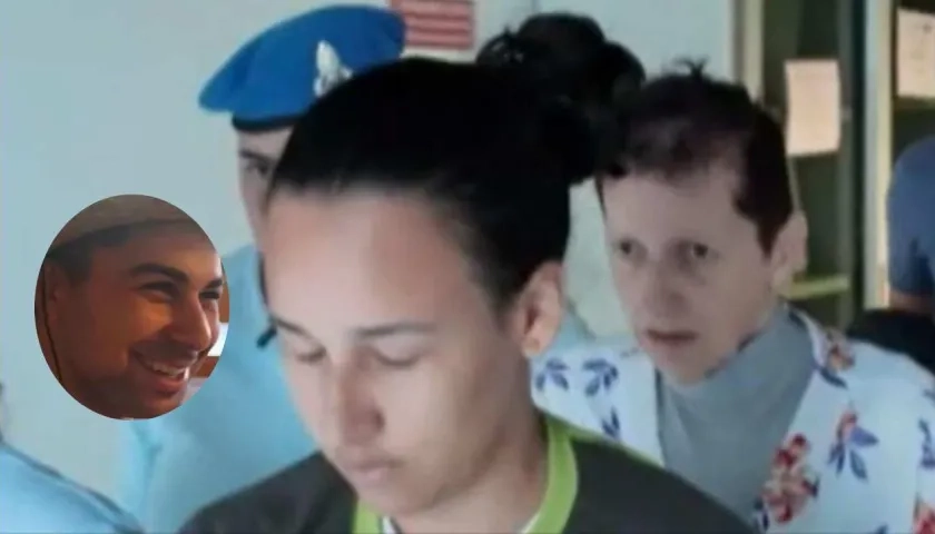 Marylin Castro Monsalvo y su suegra, Lorena Vernier.