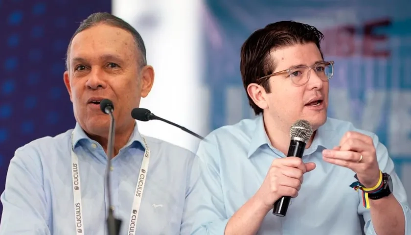 Efraín Cepeda y Miguel Uribe.