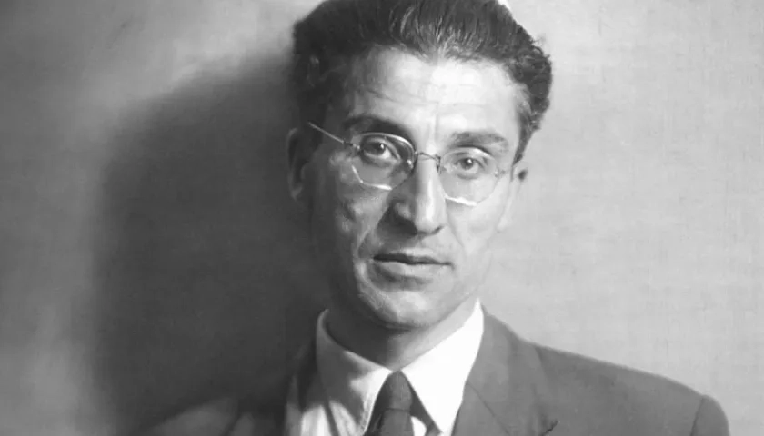  Poeta italiano Cesare Pavese.