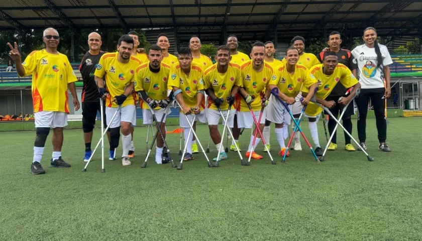 Selección Colombia de Amputados.