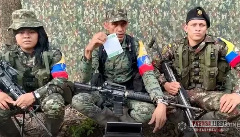 A través de un video, el grupo criminal aseguró que es víctima de suplantación.