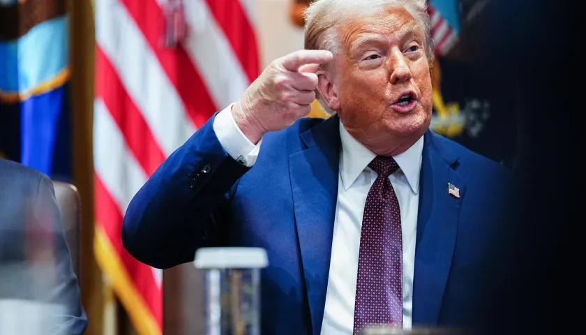 Donald Trump, presidente de Estados Unidos. 