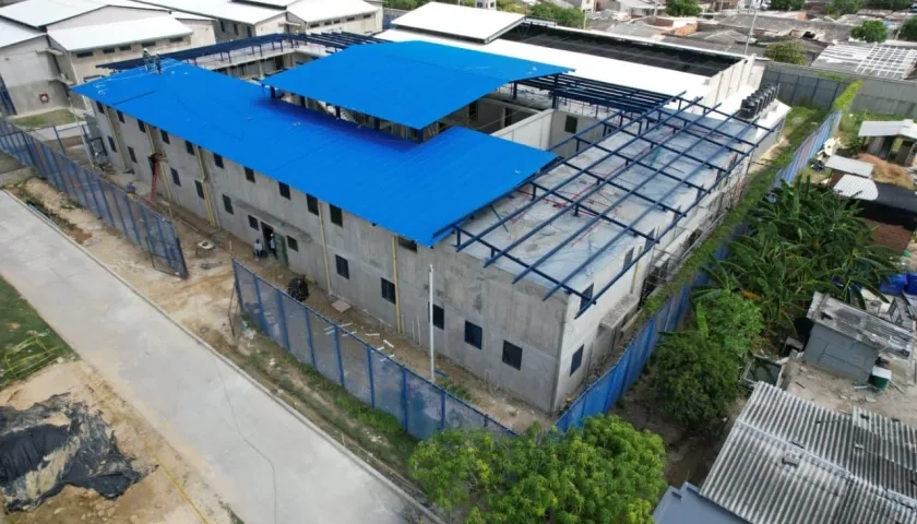 Nuevo bloque de alojamiento para el Inpec en cárcel El Bosque de Barranquilla.