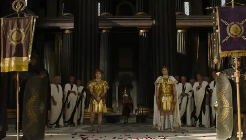 Escena de la película “Gladiador II”.