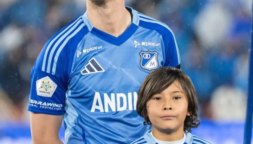 Andrés Llinás, defensor central de Millonarios.