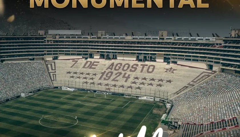 Estadio Monumental de Lima.