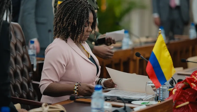 Vicepresidenta Francia Márquez en viaje a África.