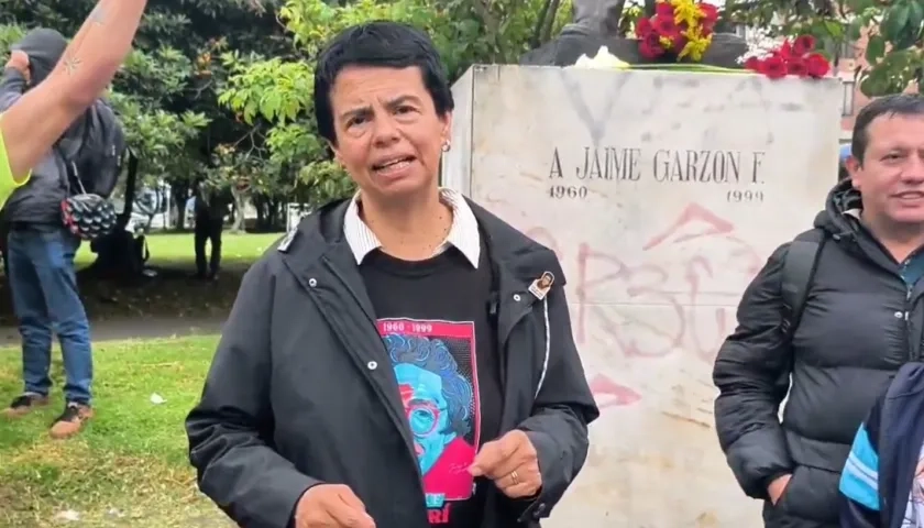 Marisol Garzón, hermana de Jaime Garzón.