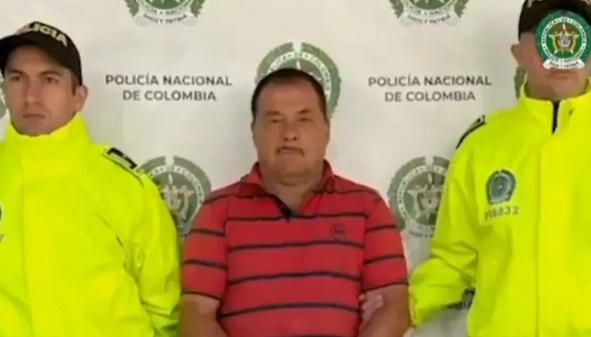 Luis Hernando Vera, hermano de alias ‘Iván Mordisco’. 