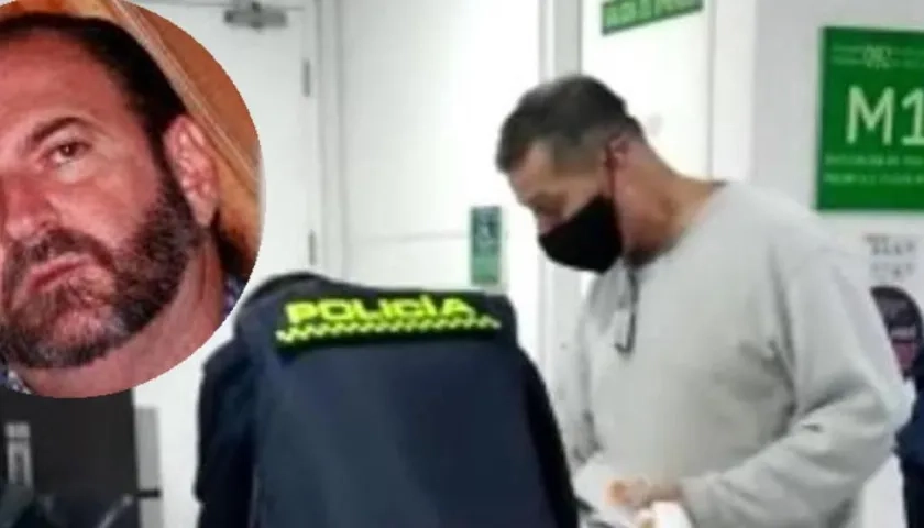 Alfredo Correa y Javier Valle, cuando fue deportado por Estados Unidos.