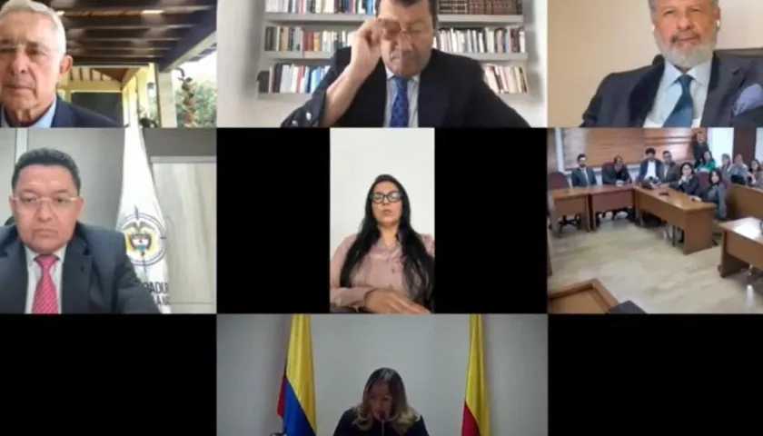 Juicio a Álvaro Uribe 