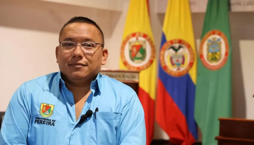 El personero de Pereira, Leonardo Fabio Reales Chacón.