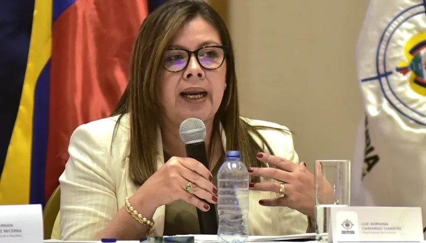 Luz Adriana Camargo, Fiscal General de la Nación. 