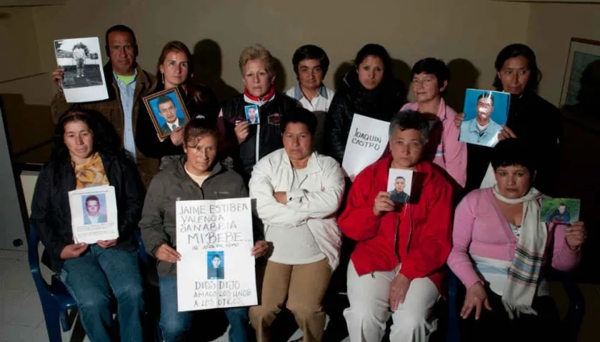 Madres de 'Falsos positivos'